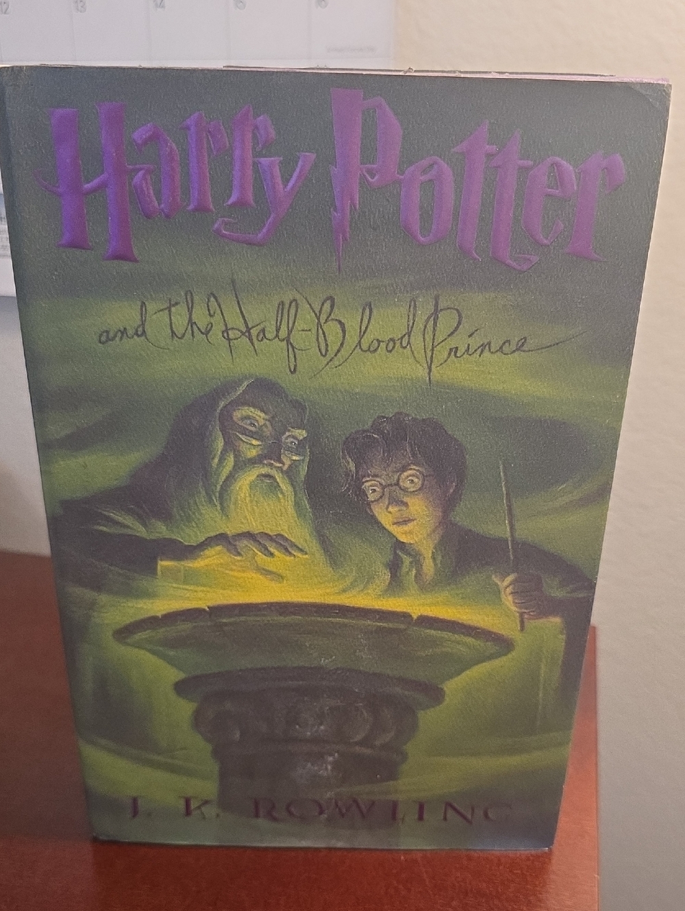 Harry Potter and the Half-Blood Prince Paperback - Purple & Green Cover